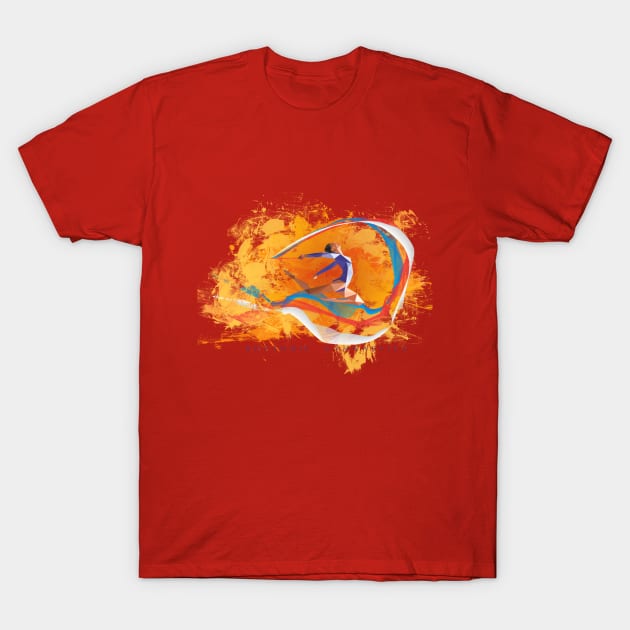 Rhythmic gymnastics T-Shirt by SportsSymbols